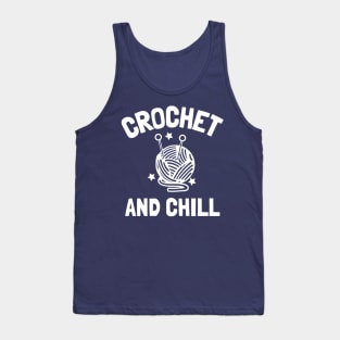 crochet and chill Tank Top